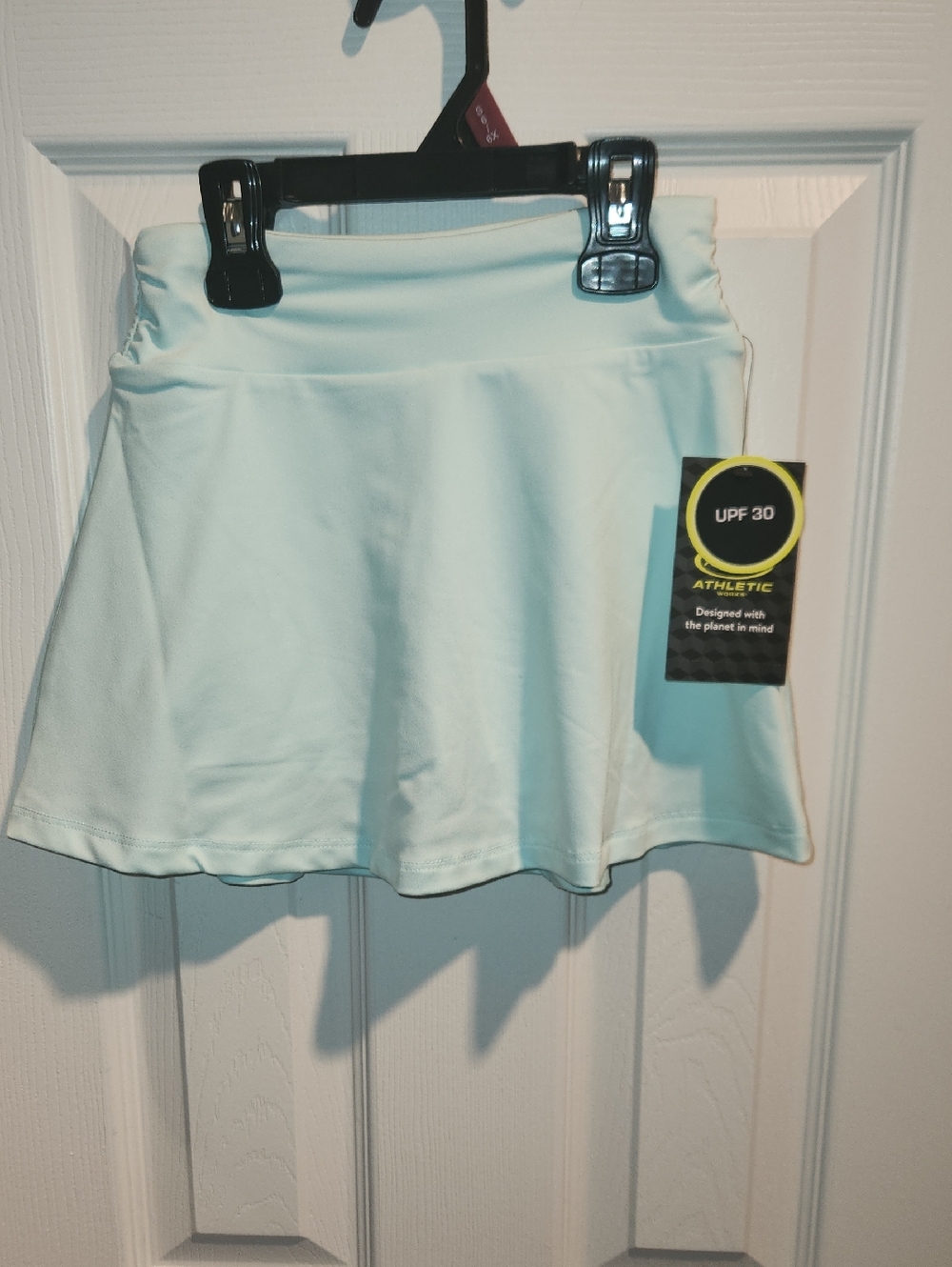 Athletic Works Girls Pale Mint Green Skort